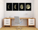 Moon Phases Set Of 4 Wall Decals - 3