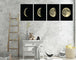 Moon Phases Set Of 4 Wall Decals - 4