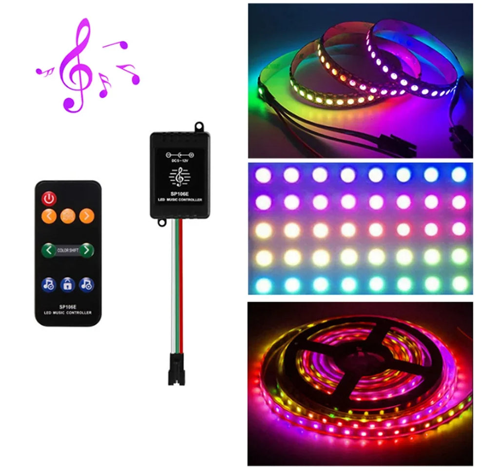 Magic Home WIFI LED Controller 5V 12V 24V RGBW RGBWW RGB+CCT Bluetooth 2.4G Touch For 5050 2835 WS2811 WS2812B Led Strip