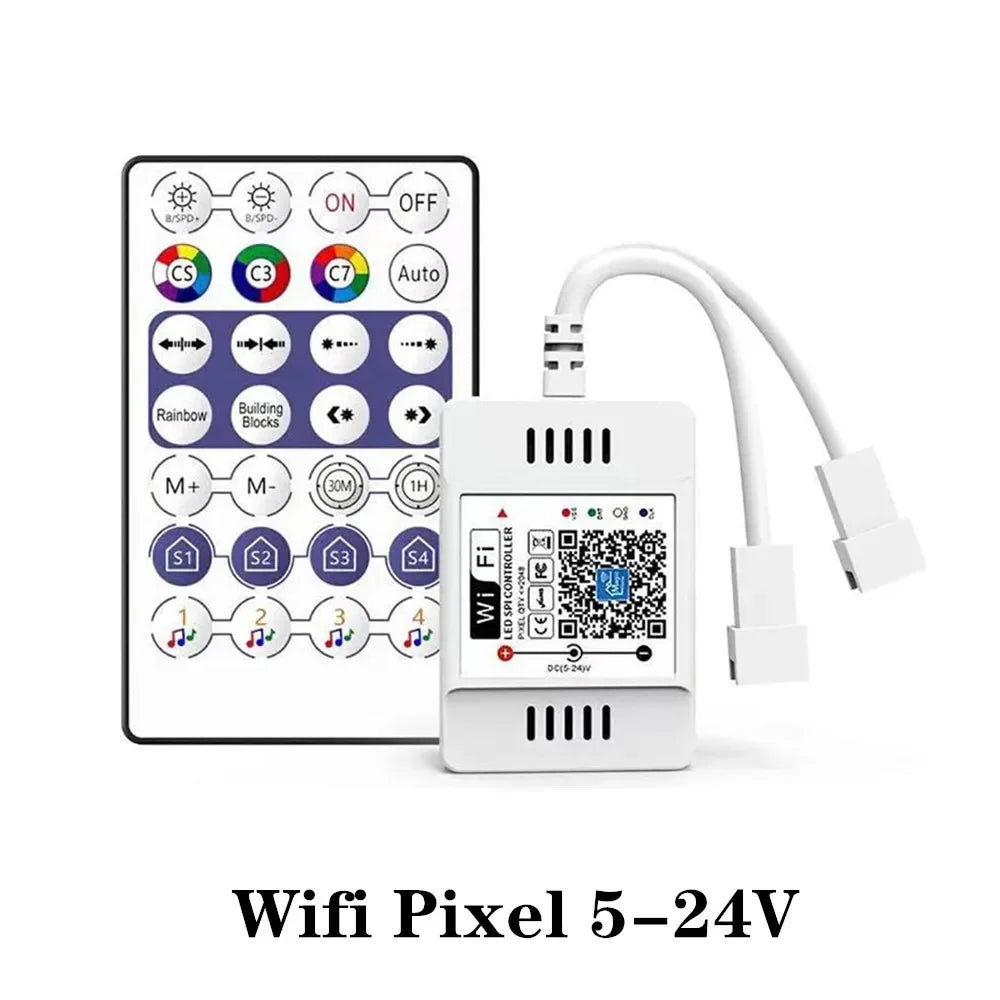 Magic Home WIFI LED Controller 5V 12V 24V RGBW RGBWW RGB+CCT Bluetooth 2.4G Touch For 5050 2835 WS2811 WS2812B Led Strip