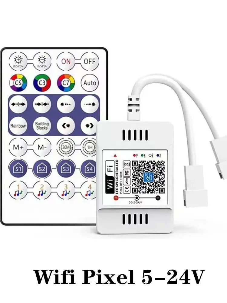 Magic Home WIFI LED Controller 5V 12V 24V RGBW RGBWW RGB+CCT Bluetooth 2.4G Touch For 5050 2835 WS2811 WS2812B Led Strip