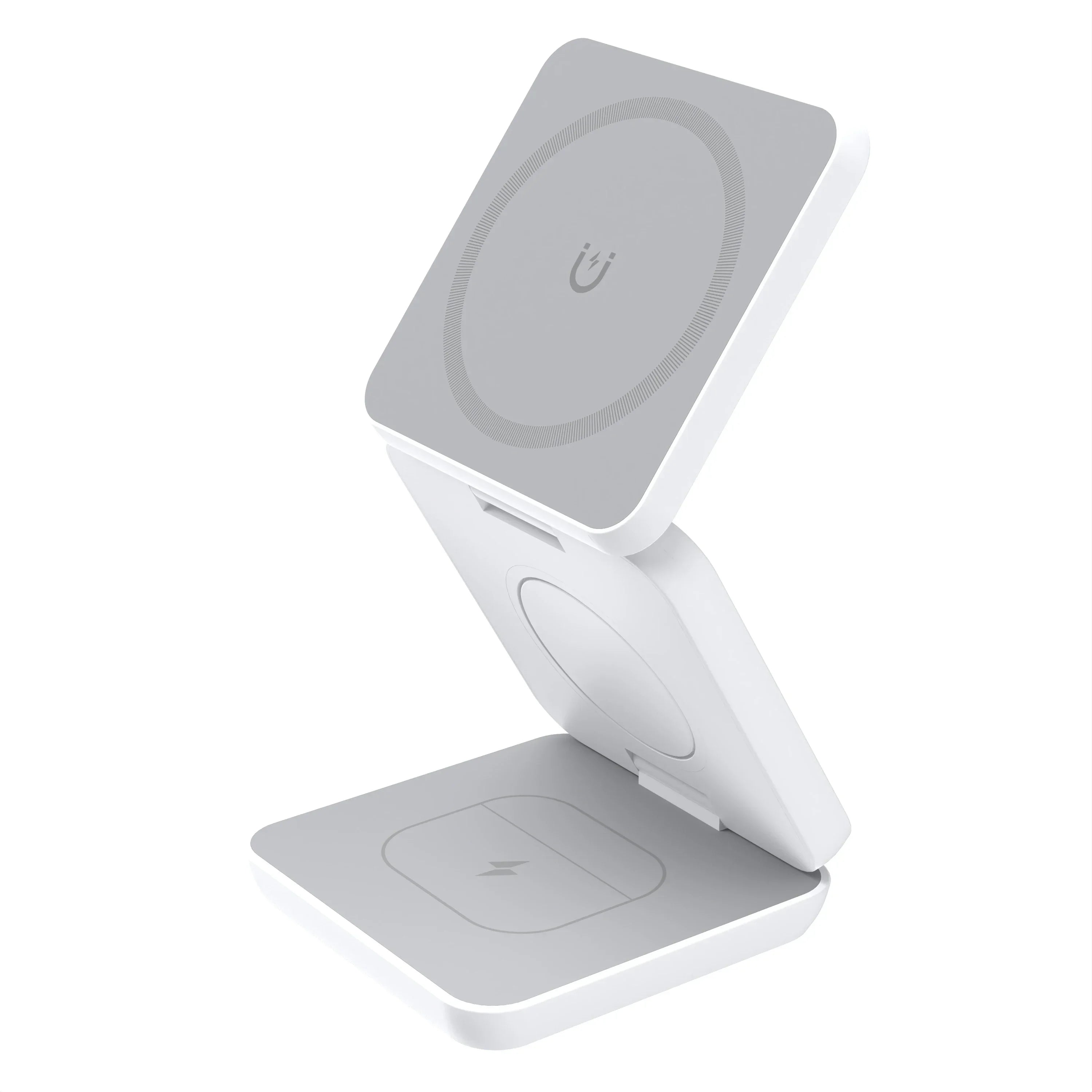 3 in 1 Foldable Magnetic Wireless Charger Stand for MagSafe Compatible iPhone 17 16 15 Apple Watch AirPods Pro 2 Strong 