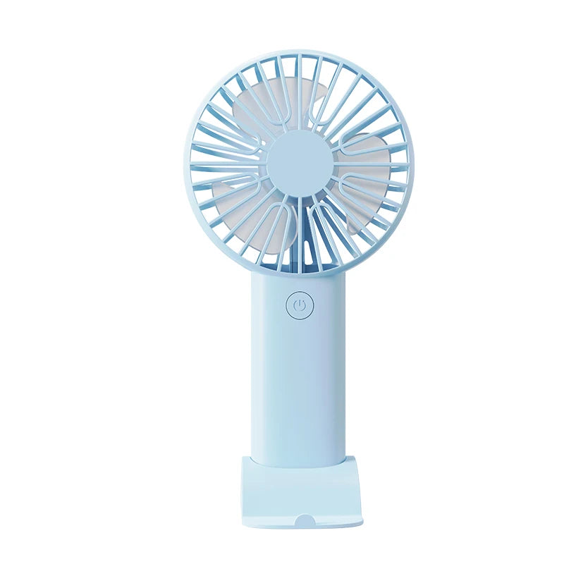 Mini Handheld Fan, 3 In 1 Portable Desk Fan With Stand, Small Usb Rechargeable Fan For Travel Office Home