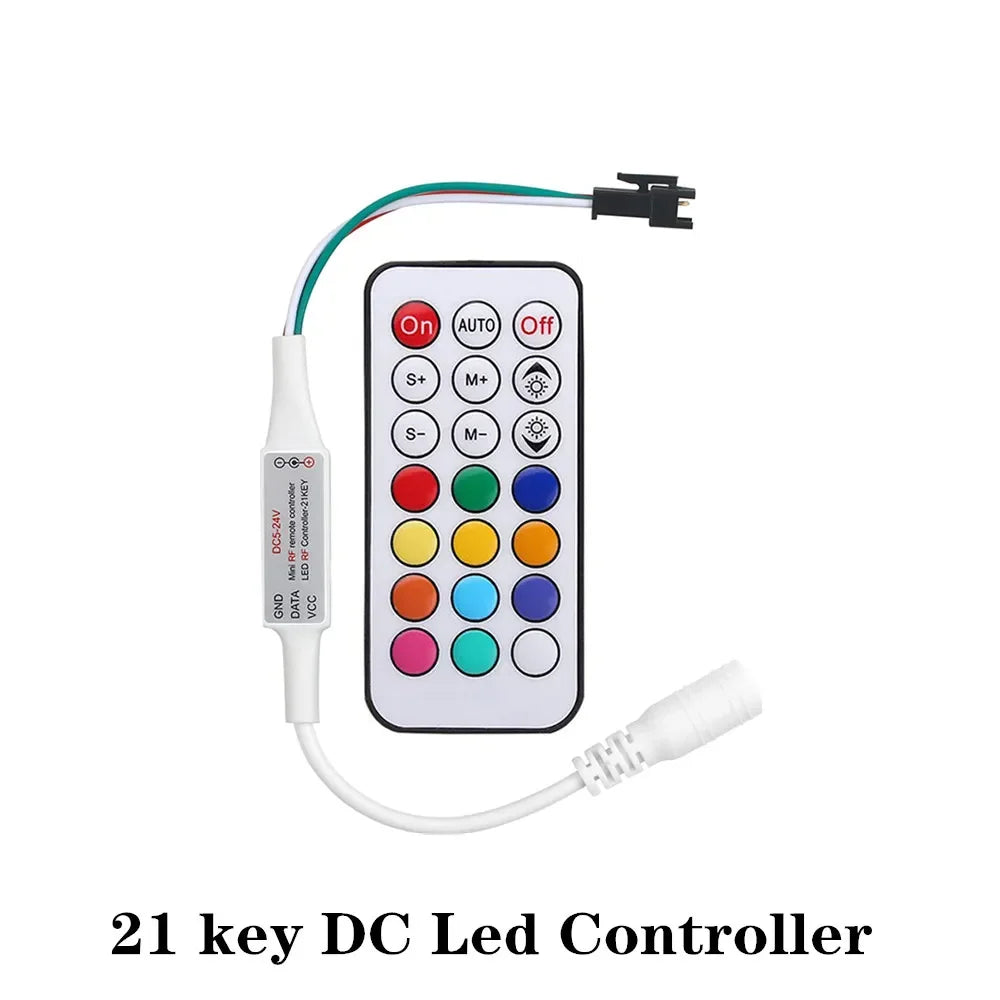 Magic Home WIFI LED Controller 5V 12V 24V RGBW RGBWW RGB+CCT Bluetooth 2.4G Touch For 5050 2835 WS2811 WS2812B Led Strip