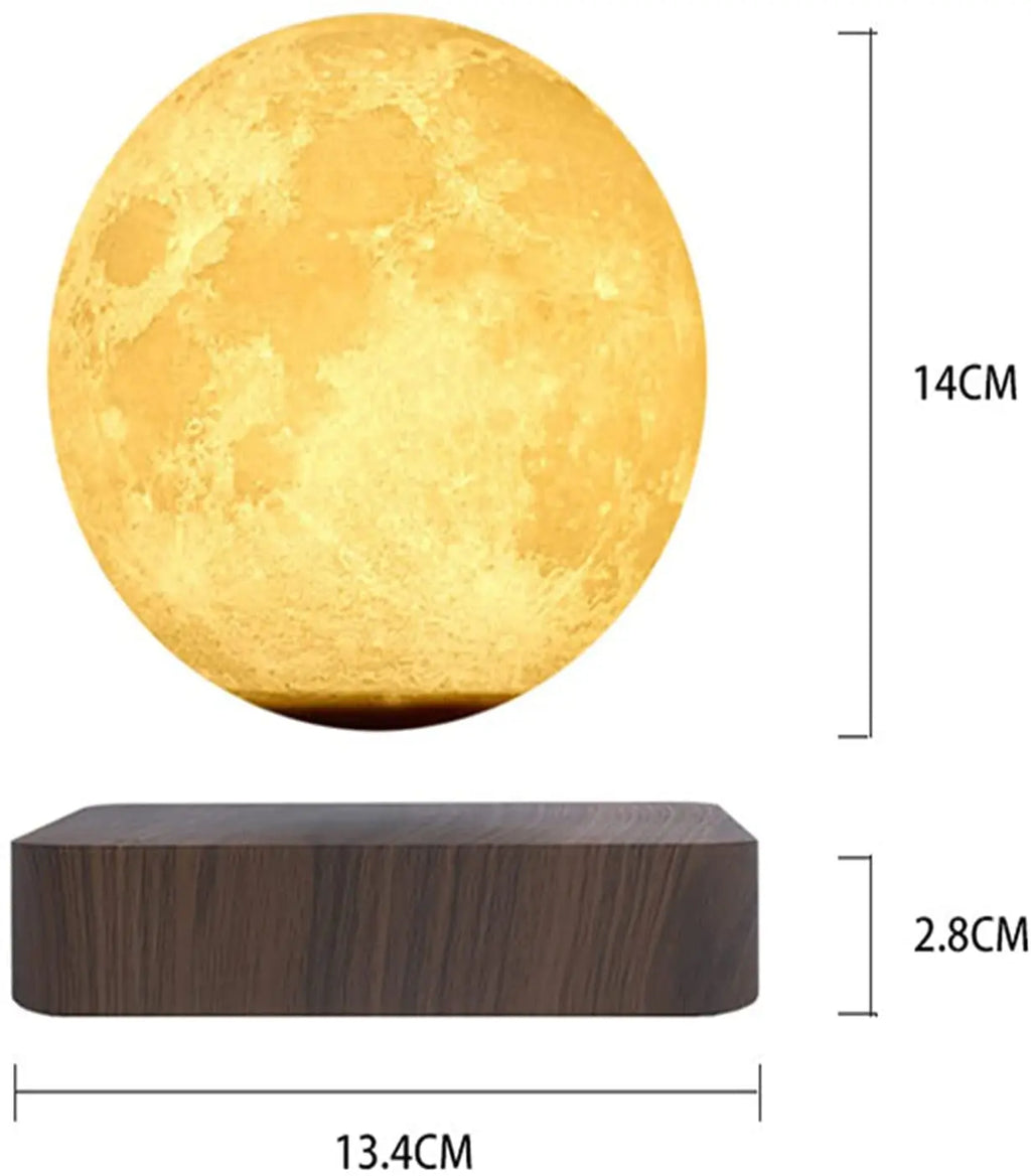 T30 floating night light 3 colors and 3D LED moon light ornaments (there are 2 models, please check before placing an or