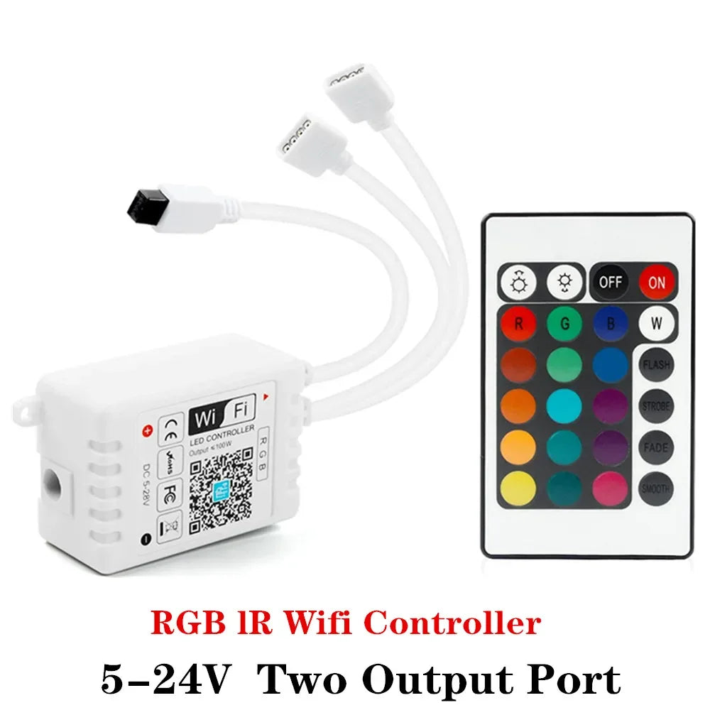 Magic Home WIFI LED Controller 5V 12V 24V RGBW RGBWW RGB+CCT Bluetooth 2.4G Touch For 5050 2835 WS2811 WS2812B Led Strip