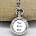 Custom Vintage Metal Pocket Watch Pendant Necklace Classic Watch Necklace Fashion Jewelry for Men Women