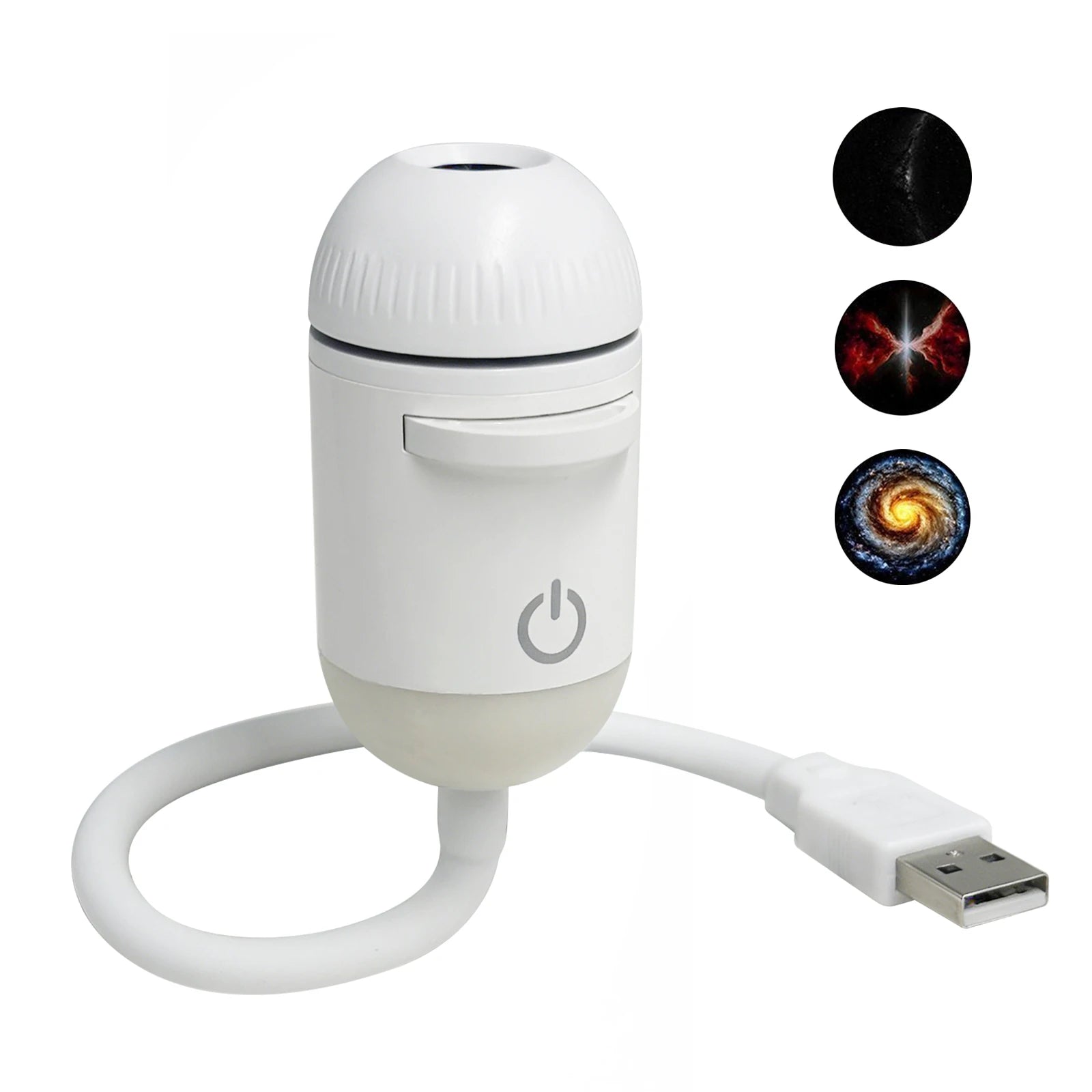 USB Galaksi Projektör – Oda & Oyun Odası Yıldızlı LED Lamba