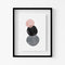 Abstract Circles Art Print - 2