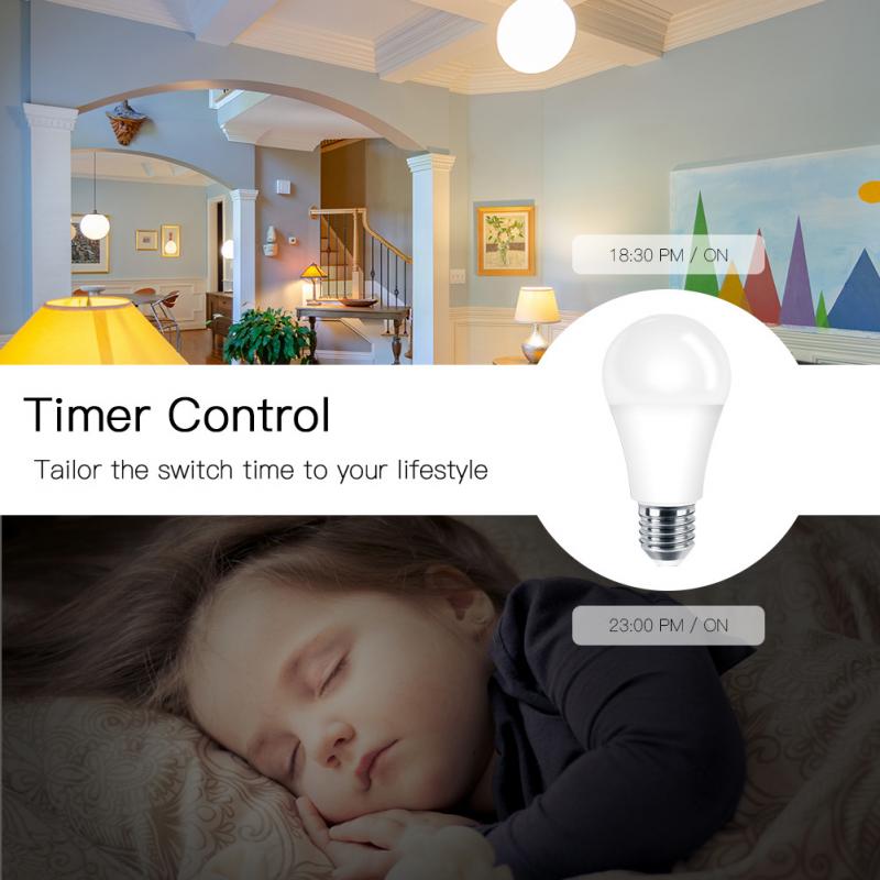 WiFi smart light Amazon Alexa Google Voice Control Cold and Warm - 3