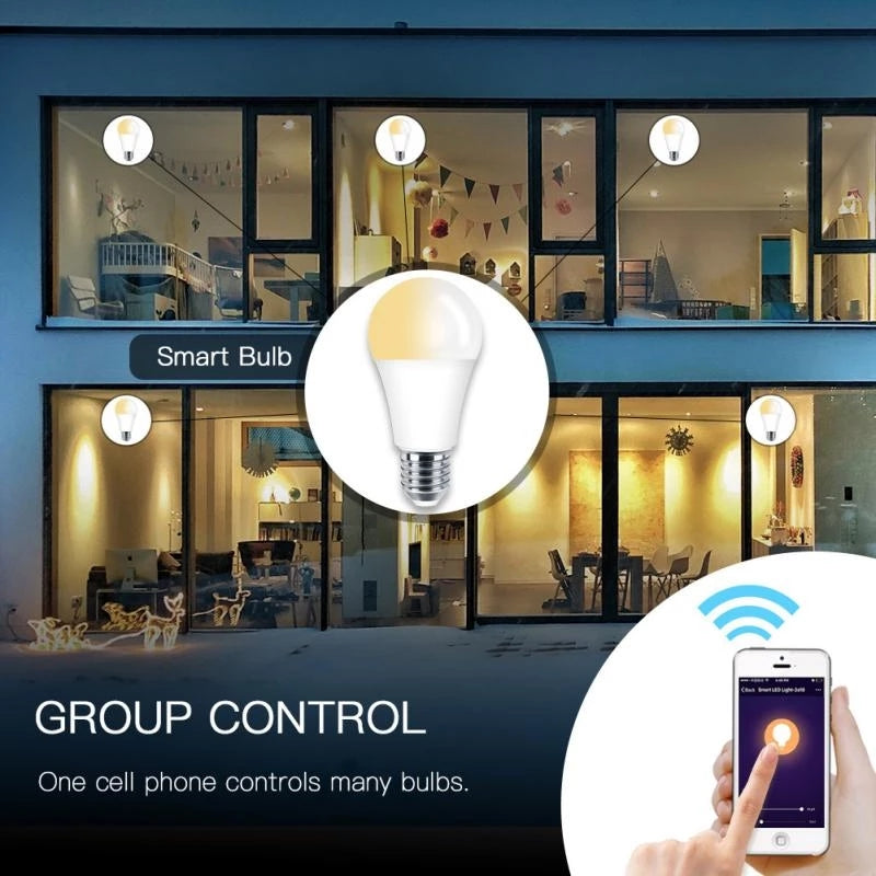 WiFi smart light Amazon Alexa Google Voice Control Cold and Warm - 2