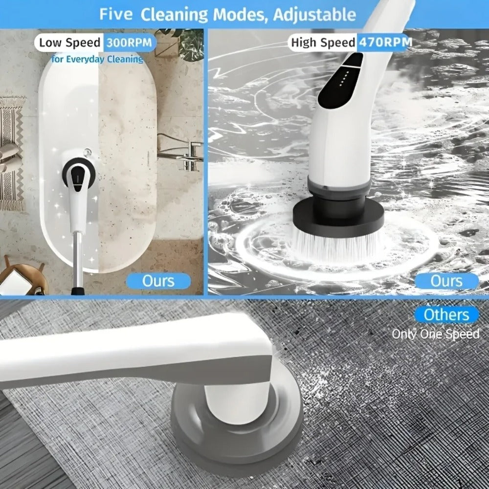 9-in-1 Electric Cleaning Brush