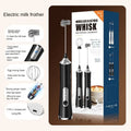 Electric coffee mixer, milk frother, handheld egg beater, 3-speed jam mixer, picnic travel barbecue ingredient mixer