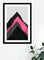 Four Mountains  Pink  Frame - 2