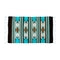 Monte Alban Southwestern Native American Turquoise Rug - 4